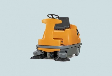 دستگاه سوییپر سرنشین دار صنعتی یا جاروی شهری مدل balimat 6500