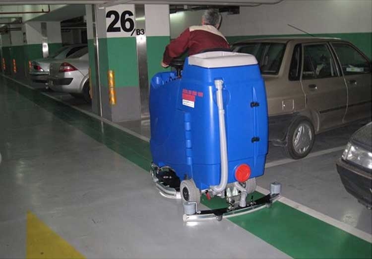 بهترين نوع اسكرابر برای شستشوی پاركينگ ها كدامند؟